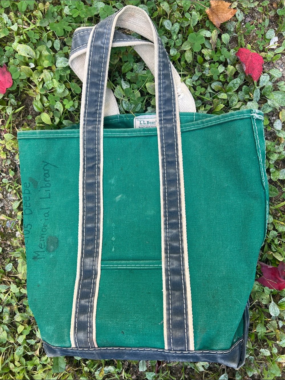 Vintage L.L. Bean Boat and Tote Bag - Picture 3 of 10